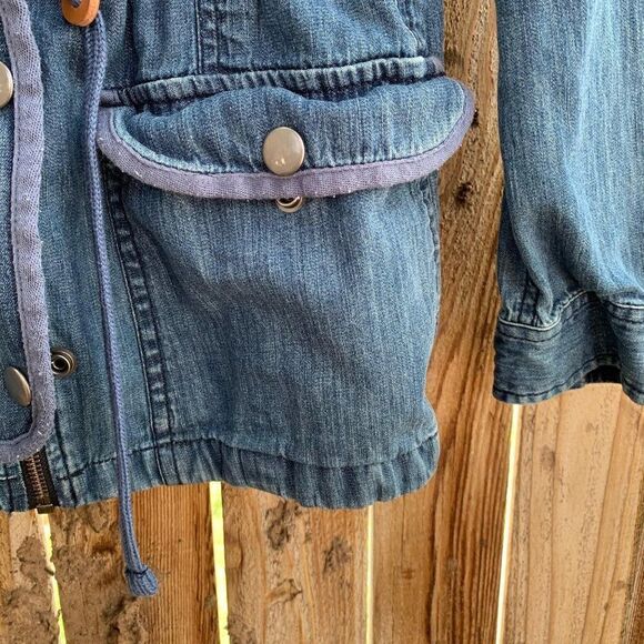Hinge denim jean jacket xs - Picture 3 of 11